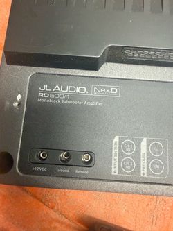 JL Audio RD500/1 Monoblock Subwoofer Amplifier