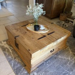 Storage Chest Coffee Table