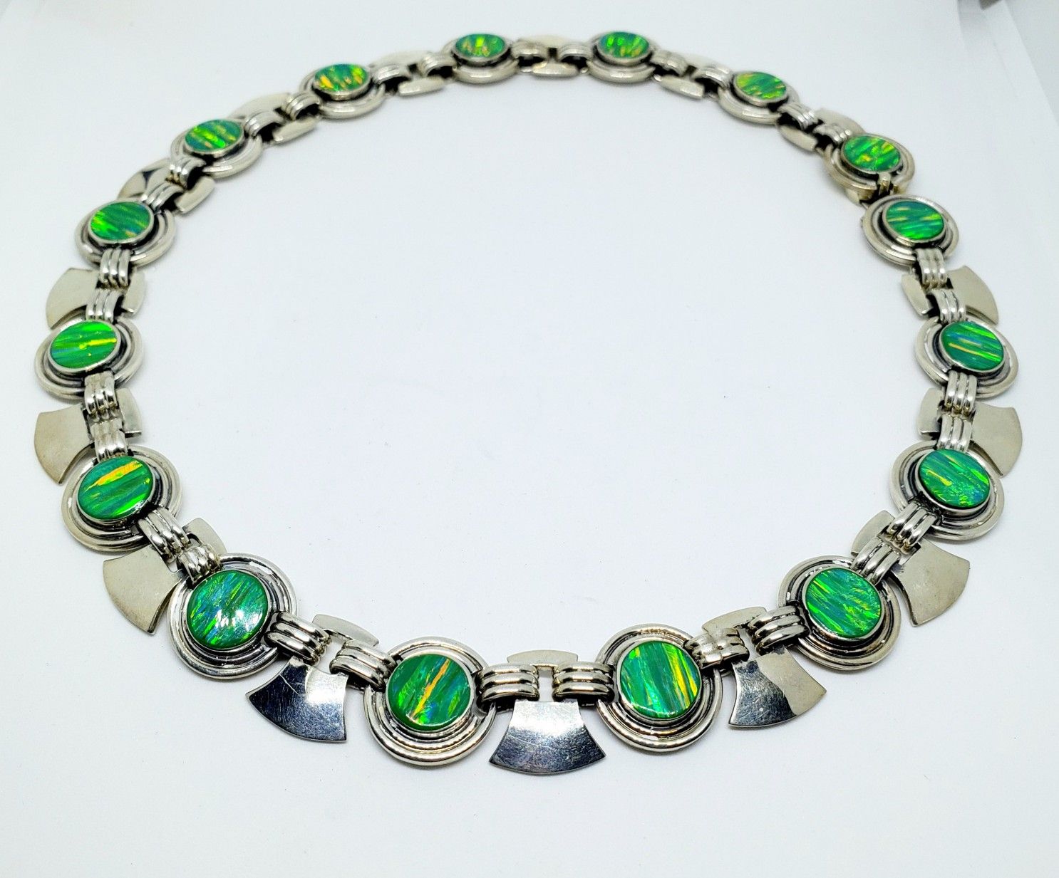 Taxco Mexcan Sterling Silver 925 with Opla Necklace (Unique)