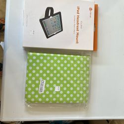 Set Of 2 Cover ipad 1/ 2/ 3 Car Hanger And Cover Case new