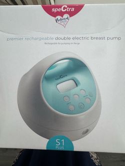 Breast pump w/ 200 pcs milk bag and silicone handheld pump