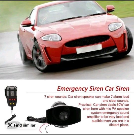 Car Warning Siren