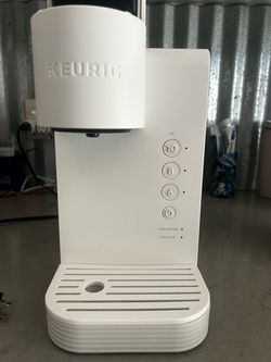 Keurig K-Express Essentials Single-Serve K-Cup Pod Coffee Maker (Cloud White)