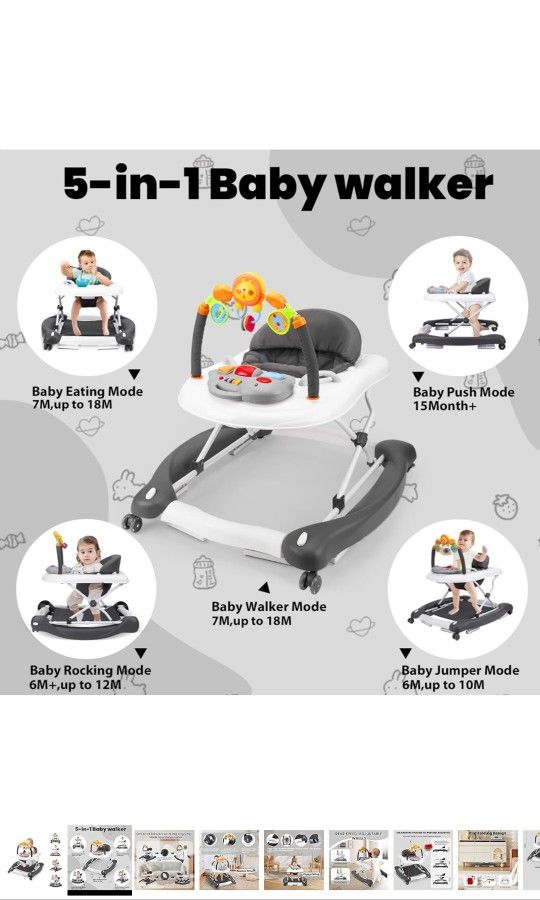 5-in-1 baby walker