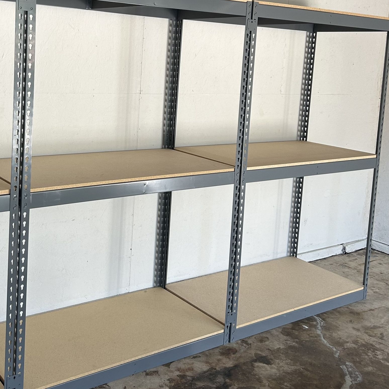 Shelving 48 in W x 24 in D New Industrial Boltless Warehouse & Garage Racks Stronger than HomeDepot Lowes Costco Delivery Available