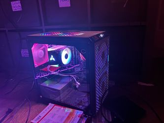 AS Rock B450 cooler master PC build 6TB HDD, 256 gb SSD PCi-e m2, Ryzen 3200G 16gb DDR4 ram WIFI 5 bluetooth RGB
