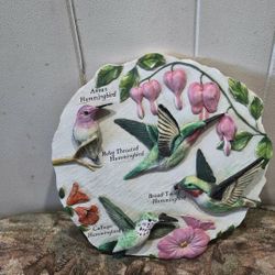 Friends Feather Hummingbird Garden Stone