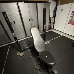 Marcy Pro Weight Bench With Squat Rack
