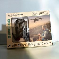 AI Drone AI AIR 4K Self-Flying Dual Camera, 4K, Super Night, Visual Tracking
