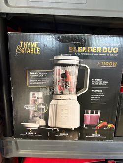 Thyme and table countertop blender duo 1100W