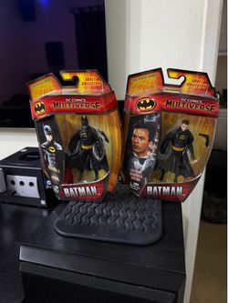 Batman 1989 Multiverse Batman and Bruce Wayne figures 2013 NEW