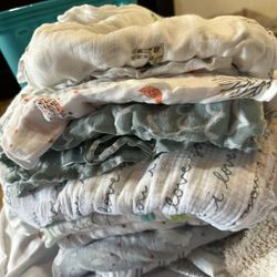 Large Baby Burp Clothes 