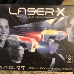 LaserX Blasters. Laser Tag. 2 Blasters / 2 Receivers. 