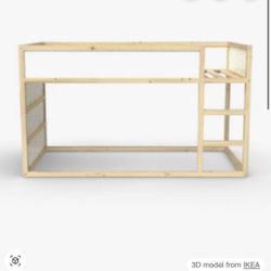 IKEA Kura Reversible Bed