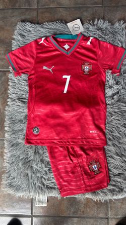 Portugal Ronaldo kids soccer Jersey