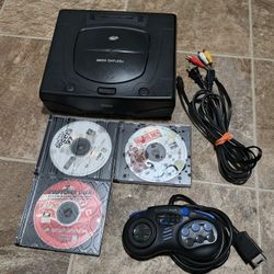 Sega Saturn Console 