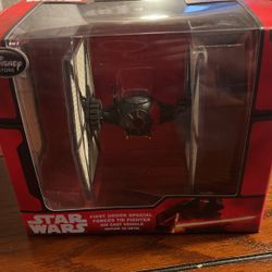 Star Wars First Order Special Forces Tie Fighter Die Cast Toy Disney New In Box