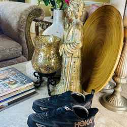 Women’s Hoka One One Clifton 9 Black Rose Running Shoes Size 8.5B 1127896BRGL