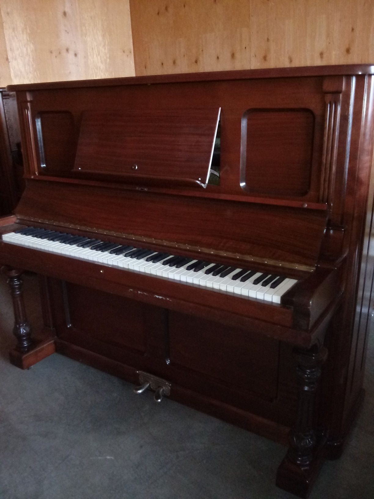 Decker upright piano