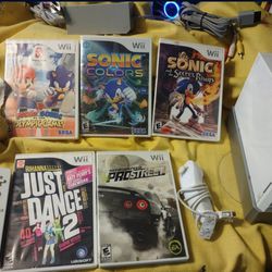 Tested And Works Wii Bundle Will Not Separate Great Games