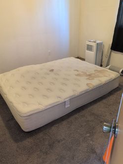 Free queen size comfortable mattress