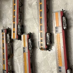 Baltimore and Ohio train cars