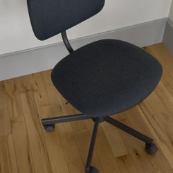 (4 AVAILABLE) IKEA Swivel Chair, Charcoal Gray, FOUR AVAILABLE