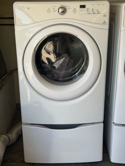 Whirlpool duet gas dryer Whirlpool duet gas dryer laundry stackable