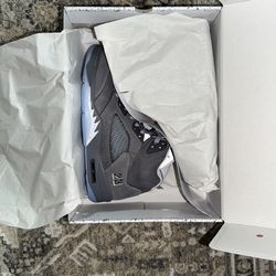 Jordan 5 Retro Wolf Grey size 10.5 men new