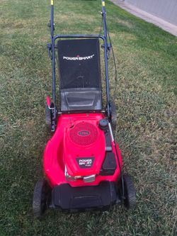 POWER SMART FUEL 7.25 HP GAS POWERED SELF PROPELLED LAWN MOWER