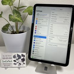 iPad Mini 6th Gen 64gb Wifi 90% 🔋 Health. Screen is crack. Fully Fuctional 