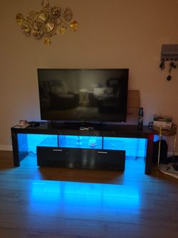 Beautiful TV Cabinet Black and White
