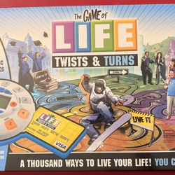 The Game Of Life Twist & Turns Game New