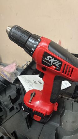 Drill in case with charger