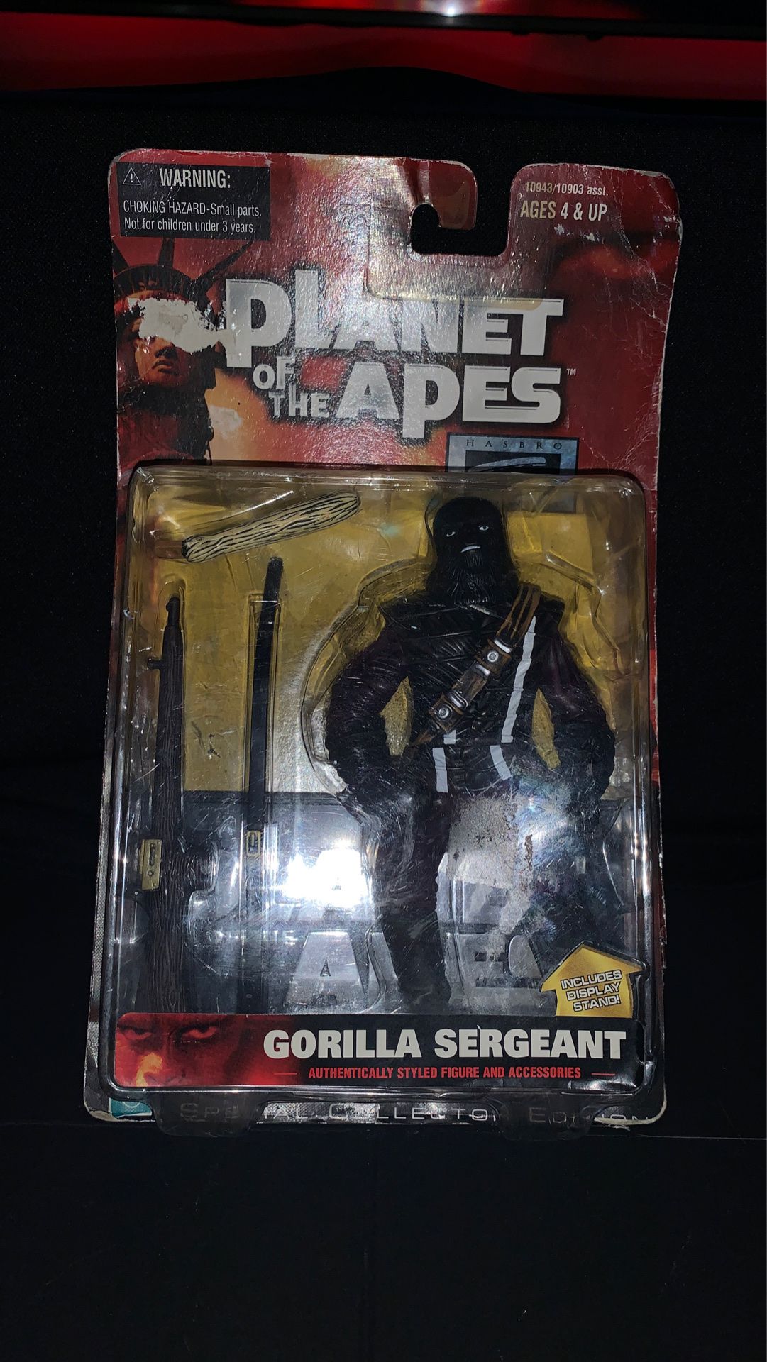 1999 Planet of the Apes Gorilla Sergeant figure