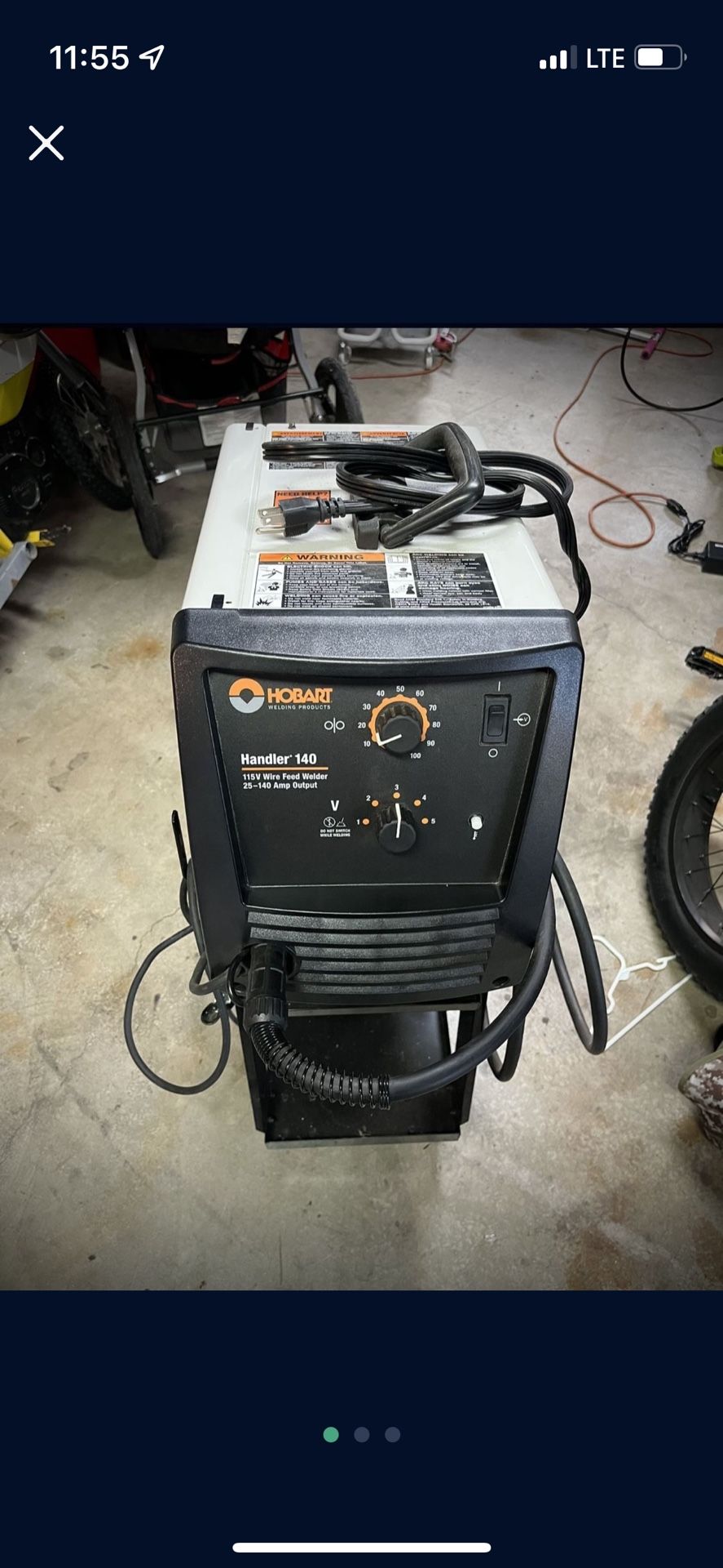 Hobart Handler 140 MIG Welder for Sale in San Clemente, CA OfferUp