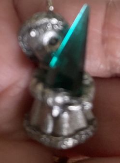 Hallmark Pewter & Crystal Collectible Ornament 