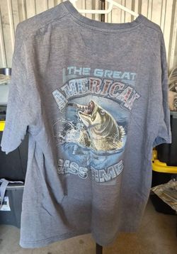 Out of Bounds T-Shirt Adult Unisex Size L Breaking Rules Blue Graphic A006
