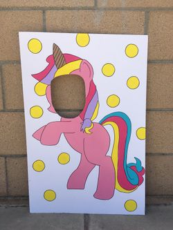 unicorn party prop decoration