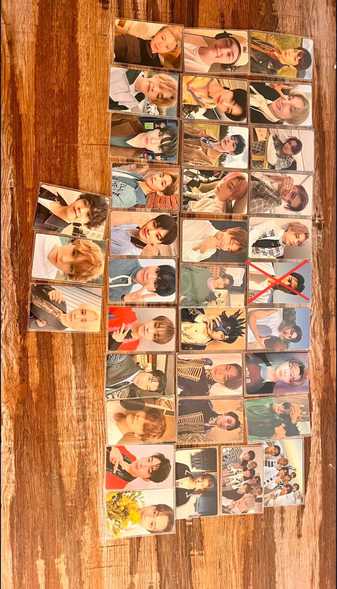 Enhypen and Seventeen Official Photocards 