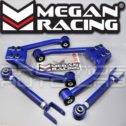 Megan Racing Front Upper + Rear Camber Control Arms Kit For Nissan 350z 03-2009 / Infiniti G35 2003-2006