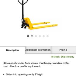 Pallet Jack Uline 