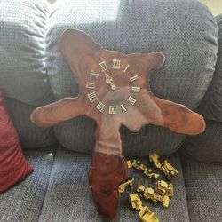 Burl Clock