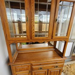 ANTIQUE CHINA CABINET 