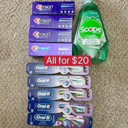 Oral Care Bundle, All For $20