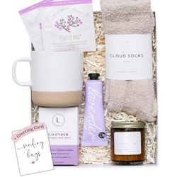 Unboxme Lavender Spa Gift Set