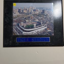 Photo On Plague Of Old Tiger Stadium 