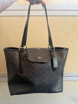 Coach Signature Tote Bag Black
