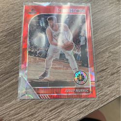 Jusuf Nurkic Red Ice Card