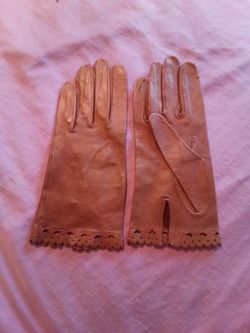 Vintage Leather Gloves